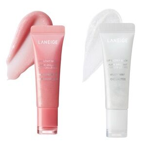 LANEIGE 
Lip Glowy Balm Lightweight Hydration Lip Treatment with Shea Butter Duo